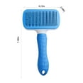 thumbnail image 3 of Limited Time Deal karymi Dog Brush, Cats Brush, Dog Brush for Shedding, Self Cleaning Pet Brush for Grooming Long Short Haired Dog Cats, Cats Brushes for Indoor Cats Cleaning Supplies, 3 of 8