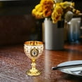 thumbnail image 6 of Metal Cup Goblet 30ml Durable for Collection, Decor Travel Goblet Style B, 6 of 9