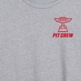 thumbnail image 3 of Disney - Team Lightning Mcqueen Pit Crew - Women's Oversized Graphic T-Shirt, 3 of 5
