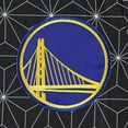 thumbnail image 4 of Men's Starter Black Golden State Warriors In-Field Play Fashion Satin Full-Zip Varsity Jacket, 4 of 4