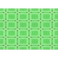 thumbnail image 1 of Ahgly Company Indoor Rectangle Patterned Emerald Green Area Rugs, 3' x 5', 1 of 6