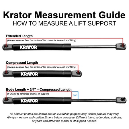 Krator Tonneau Cover Lift Supports For Undercover Truck Bed Tonneau Cover Rsih1212gs Gas Springs Strut Prop Arms Walmart Canada