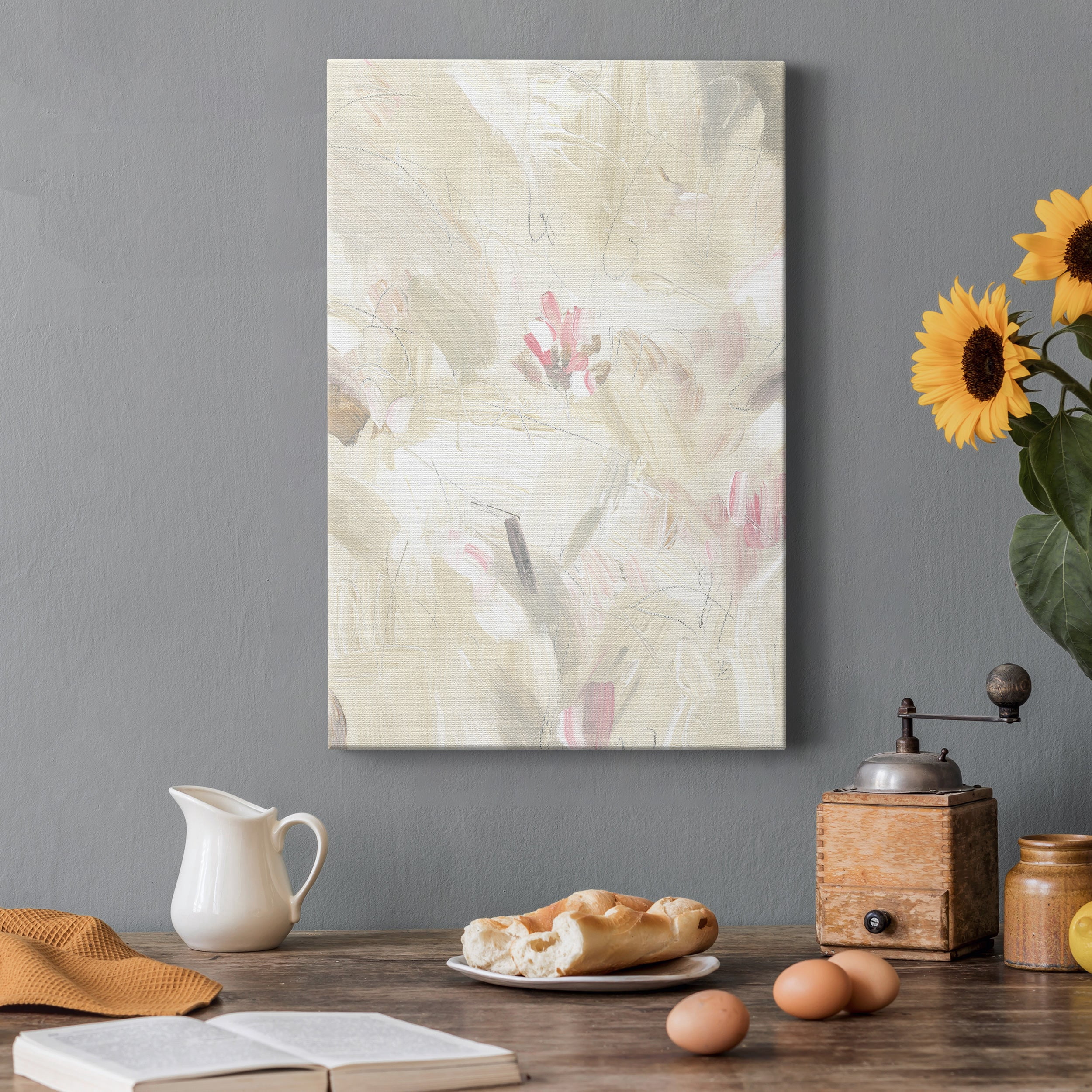 Soft Abstraction II Premium Gallery Wrapped Canvas - Ready to Hang