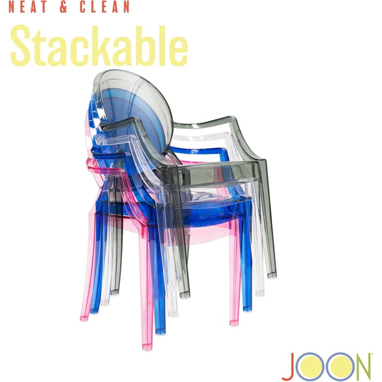 JOON 2 Pack Kids Ghost Chairs With Armrest Costa Rica JOON 2 Pack Kids Ghost Chairs With Armrest Costa Rica