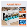 thumbnail image 4 of Continuous Band Sealer Machine - Horizontal Bag Sealer, Carbon Steel, 0.24-0.47 Inch Seal Width, 0-52.49 ft/min Speed, with Printing, 4 of 7