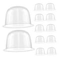 thumbnail image 4 of Masteelf 12Pcs Plastic Hat Stands Hat Support Hat Display Holders Dome Hat Shape Protector Holder, 4 of 8