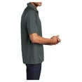 thumbnail image 3 of Mens Dri-Mesh Pro Polyester Polo Shirt Steel X-Small, 3 of 7