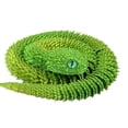 thumbnail image 1 of 3D Viper Multi-Joint Movible 3D Snake Figura Articulada Flexible Modelo Regalo Regalo 3D Regalo F, 1 of 8