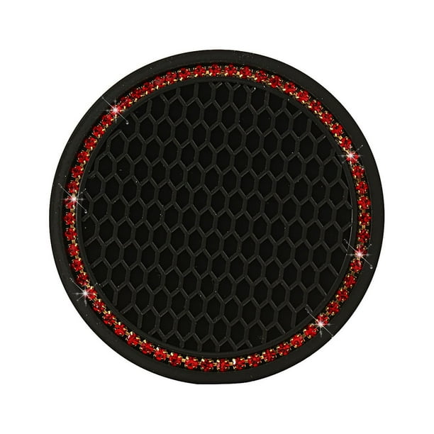 Ganfancp Alfombrillas Universales para Tazas de Coche Accesorios para El Interior Del Coche 1X Posavasos
