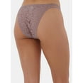 thumbnail image 2 of No Boundaries Women's Lace Strappy Cheeky Panty, Sizes XS to XXXL, 2 of 4