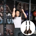 thumbnail image 4 of Advancent Paquete de 2 ganchos de correa de suspensión para hombres y mujeres, barra de tracción, cinturón colgante Abdominal, accesorios de Gimnasios en casa Naranja, 4 of 6