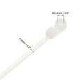 thumbnail image 4 of 10 Inches Mount Head Cable Zip Ties Screw Hole Nylon White 80 Pack, 4 of 5