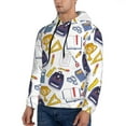 thumbnail image 2 of Hoodies for Men - bag ruler pen Print Long Sleeve Comfrt Men'S Fashion Hoodies & Sweatshirts, Sweatshirts for Men Hoodies Pullover Clothing Clothes with Pouch, 2 of 7