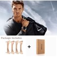 thumbnail image 2 of KOMI 2 Pairs Compatible for Google Pixel Watch 2 Connector, 20mm Stainless Steel Replaceable Connection Adapter for Google Pixel Watch Accessories, Pixel Watch Band Connector Adapter (Rose Gold), 2 of 5