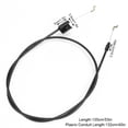 thumbnail image 4 of Yuarrent Cable de Control de zona del motor de tracción del acelerador del cortacésped con curva en forma de Z piezas de repuesto suministros Jardín y Patio, 4 of 6