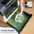 thumbnail image 5 of Extra Large Enclosed Litter Pan Large, splash-proof drawer litter box with extra room to move inside and good air circulation to eliminate odors With Shovel Pet Cat Cleaning Pet Supplies, 5 of 8