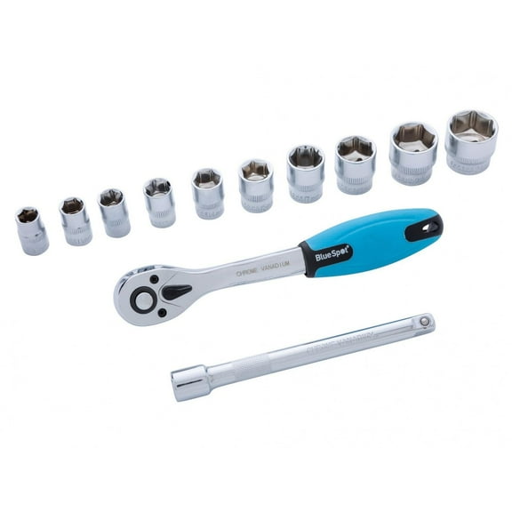Bluespot Tools 3/8in Drive Socket Set Of 12