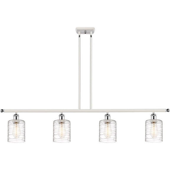 Innovations Lighting - Cobbleskill - 4 Light Island In Art Nouveau Style-10