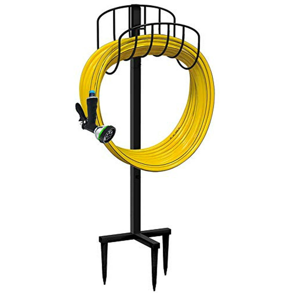 Artigarden Freestanding Garden Hose Holder Hanger, Heavy Duty Metal