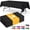 Black, variant on White Plastic Table Cloth - 4 Pack 54" × 108" Rectangle Disposable Tablecloths for 6FT Tables, Table Cover for Party, Holiday & Gathering Use