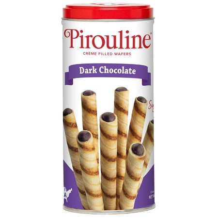 Pirouline Dark Chocolate Cream Filled Wafers, 3.5 oz.