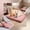 Pink-S, variant on Rose Velvet Pet Mat Thickened Washable Grip Base Warm Soft for Cats Dogs Small Medium Indoor Cold Weather Sleeping Pad Pet(Khaki-M)