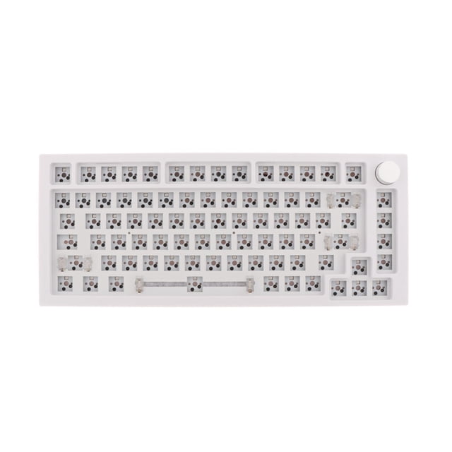 Teclado DIY Kit Sunnimix NT75 75% 82 Teclas 3 Modos Inalámbrico Blanco