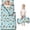Crane and Mixer Blue Pattern, variant on Crane and Excavator White Pattern Toddler Nap Mat with Pillow & Blanket, Soft Sleeping Mat for Preschool Daycare Travel Sleepovers