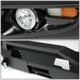 thumbnail image 3 of DNA Motoring 4X4-T142 For 2014 to 2017 Tundra Front Bumper Protector Grill Guard w/ Shackles + LED DRL Turn Signal Fog Lights +Wiring & Switch, 3 of 5