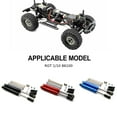 thumbnail image 2 of mmirethe RCGOFOLLOW Wear-resistant Front Rear Shock Absorber For 1/10 RGT FTX5579 Crawler TYPE6, 2 of 6