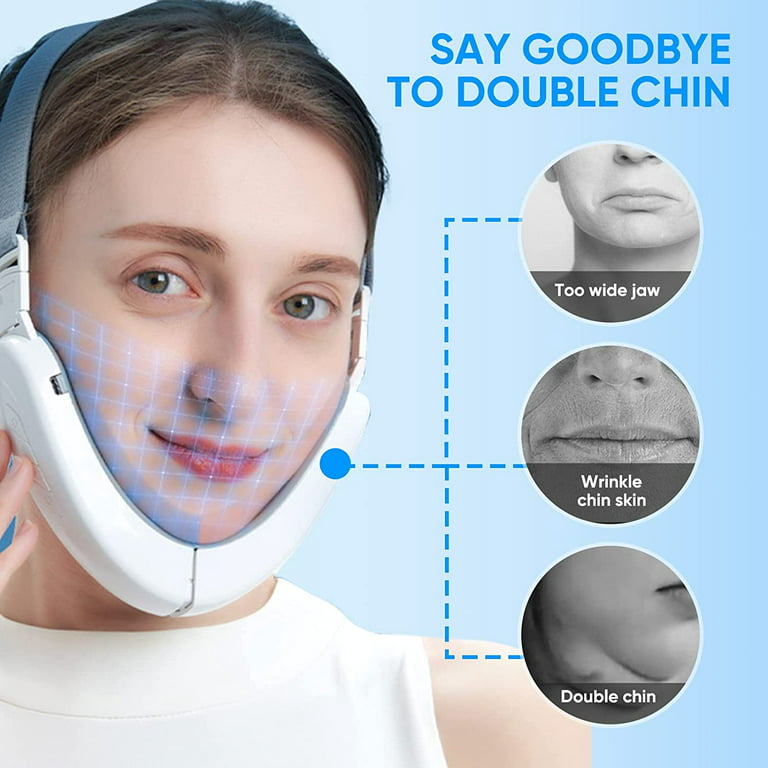 Senhorita Double Chin Reducer Machine, Electric Face Lift Device