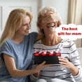 thumbnail image 5 of Large Christmas Black and Red Buffalo Plaid Blanket Mama Bear Gifts for Mom Soft Flannel Blanket Presents for Birthday Mother''s Day from Daughter Son Husband 50 x 60 Inch, 5 of 6