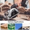 thumbnail image 2 of Generic 21V 5-Inch Brushless Cordless Circular Saw with Dual Batteries, Charger, and Blade - Adjustable Bevel Angle, Depth Cut, and Lock-Off Trigger for Enhanced Safety and Efficiency, 2 of 6