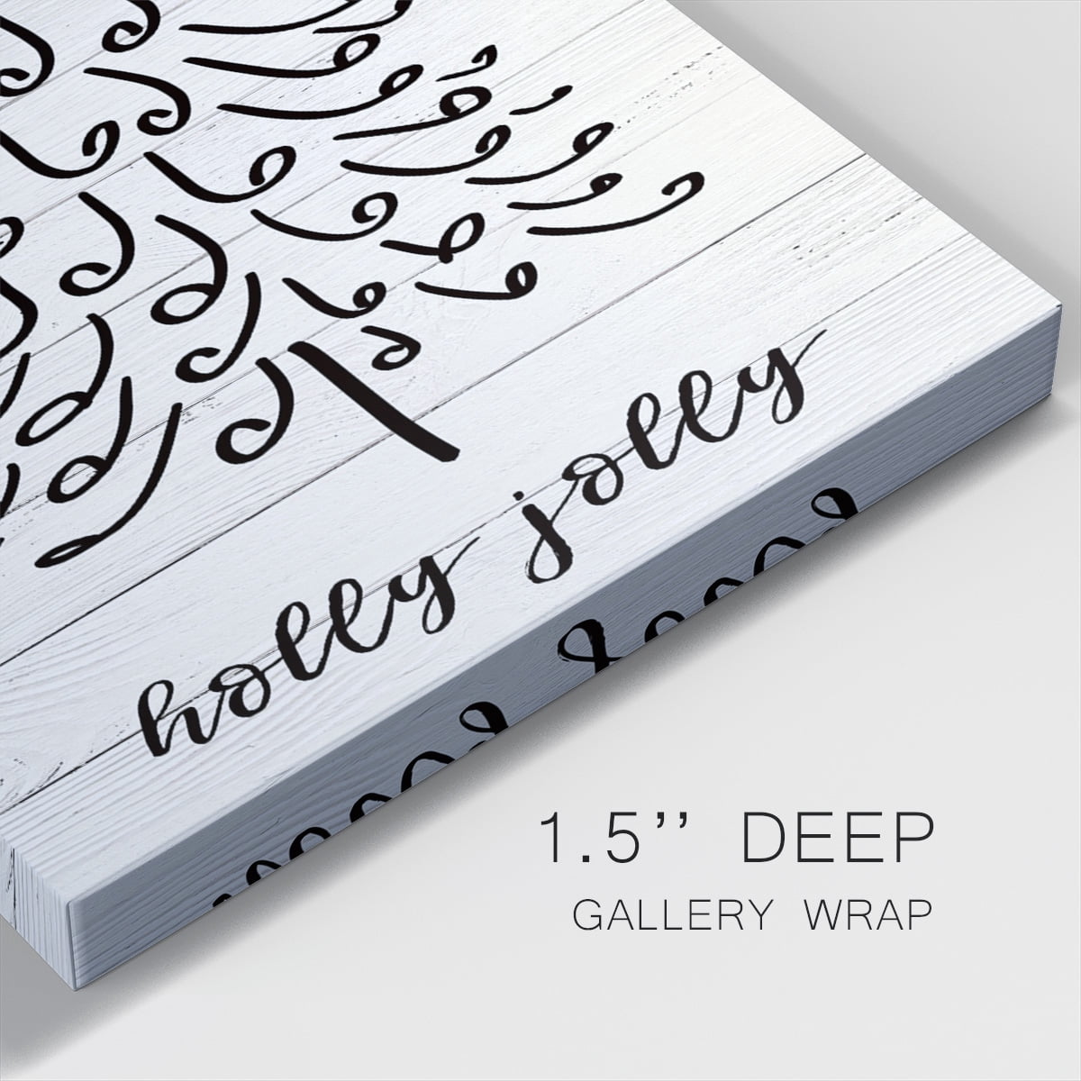 Holly Jolly- Gallery Wrapped Canvas