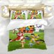 thumbnail image 5 of Leo y Tig Conjunto de sábanas temático, trío de piezas, cómodo y amigable con la piel, diseño único, regalo de decoración para el hogar para familiares, amigos y fans,173cm *218cm, 5 of 6