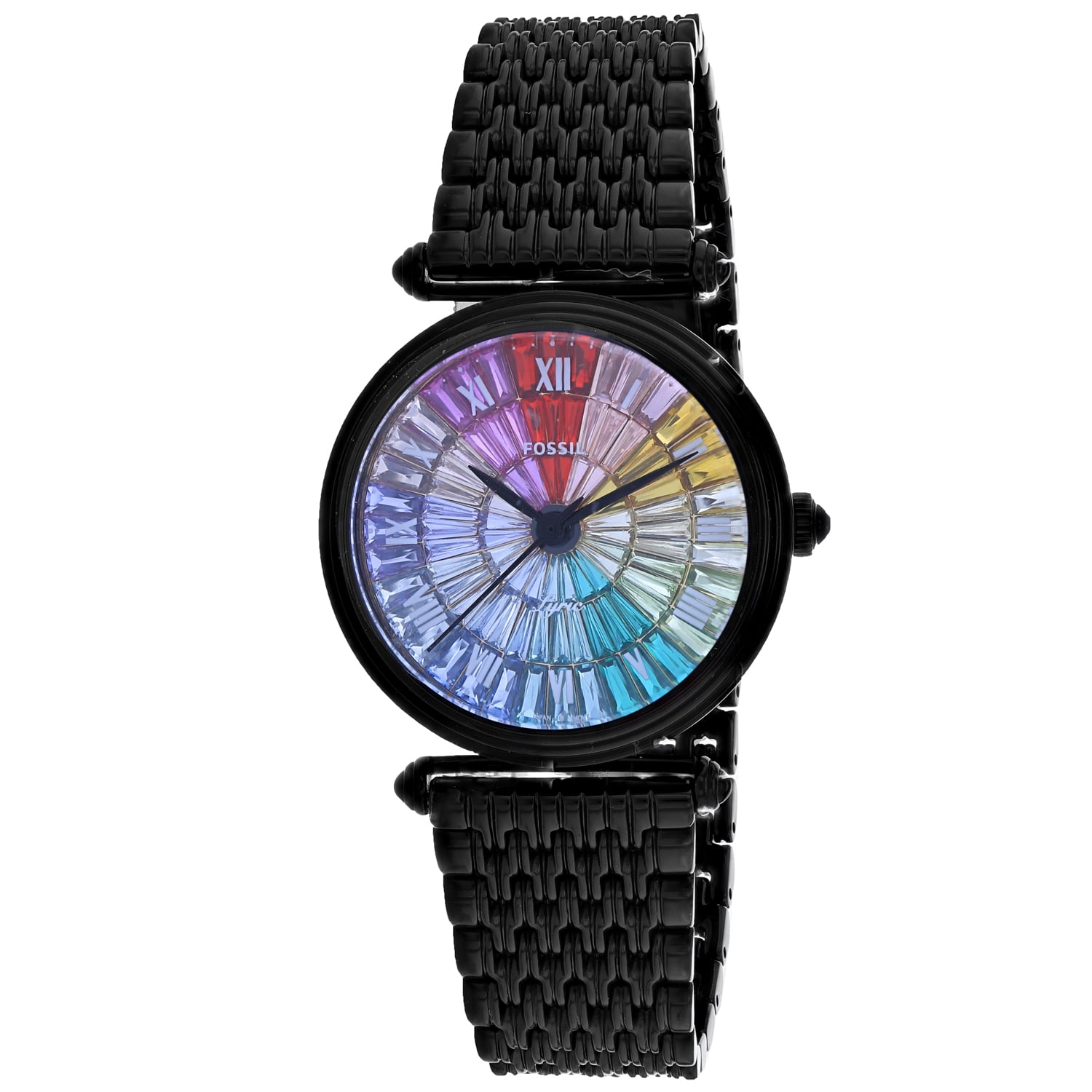 Fossil Women's Lyric Black Dial Watch 