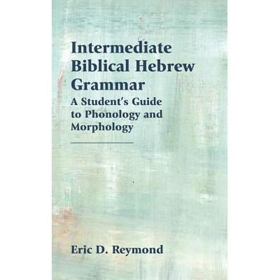 Intermediate Biblical Hebrew Grammar: A Student's Guide to Phonology and Morphology (Hardcover)