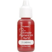 Tsukineko 1/2 Fluid Ounce VersaColor Ultimate Pigment Inker, Cardinal