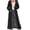 Black, variant on Long Cardigan Sweaters for Women,Solid Color Cardigan Sweater with Slit Large Pockets Long Thin Coat,XL,Red