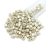Miyuki Delica Seed Bead 8/0 Metallic Galvanized Silver