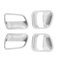 thumbnail image 4 of Kit de cubierta de cuenco para manija de puerta Exterior de 4 Uds., repuesto cromado ABS para HIACE 2005-2015, 4 of 12