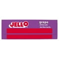 JellO Grape Artificially Flavored Gelatin Dessert Mix, 3 oz Box