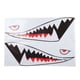 thumbnail image 1 of Adhesivo Para Puerta Lateral De Coche, Calcomanía De Dientes De Boca De Tiburón PVC 2 Uds Fácil De Llevar Para SUV ANGGREK CH1616, 1 of 8