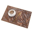 thumbnail image 1 of Napperon Rectangulaire Creux Napperon Résistant à la Chaleur sous-Verre Tasse Napperon Rectangulaire Creux Coussinet de Tasse Vaisselle Simple Décorations, 1 of 6