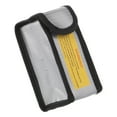 thumbnail image 4 of KAKOWELY Sac pour Batterie Sac pour Batterie Sac de Rangement pour Batterie Antidéflagrant Sac de Rangement Portable pour Batterie au Lithium 4.92"X2.52"X1.97 Pouces, 4 of 5
