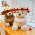 thumbnail image 2 of Teddy Bear with Red Rose, Sweet Gift,6",by XSAOP, 2 of 7