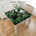 thumbnail image 2 of HAOXIT Green Desert Plant s for Tables Use Tropical Botanical 54''x54'', 2 of 7