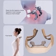 thumbnail image 3 of Neck Massager With Heat, Electric Deep Tissue Kneading Massager Constant Hot Compress Smart Timing Ergonomic Massage Pillow For Shoulder Leg Body Muscle Pain Relief  Car, 3 of 8