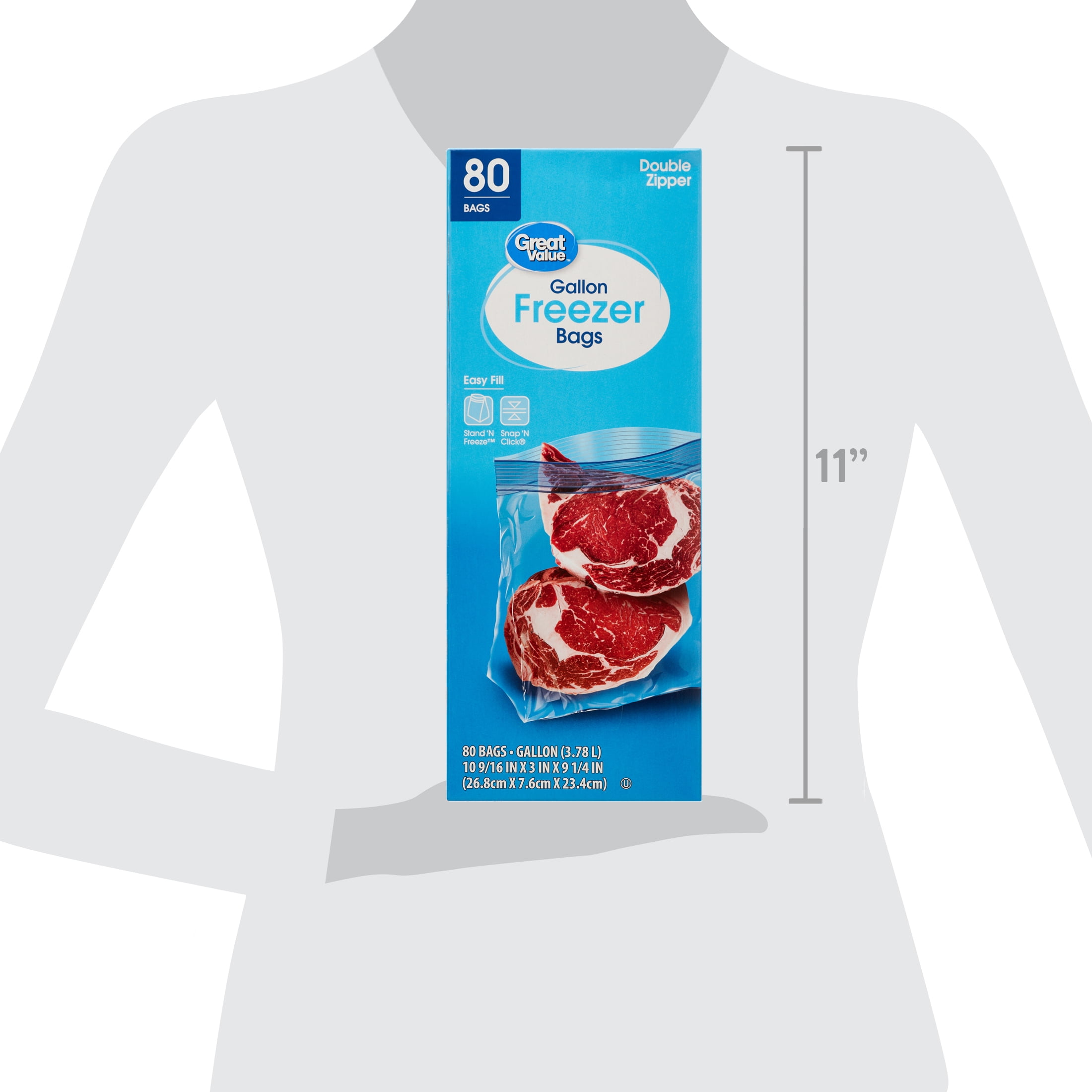 Dynamic 1 Gallon Freezer Bags (40 ct), Delivery Near You