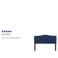 thumbnail image 4 of Flash Furniture Cambridge Tufted Upholstered Queen Size Headboard in Navy Fabric, 4 of 10
